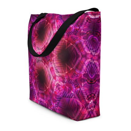 All-Over Print Large Tote Bag - Grand Piano #3