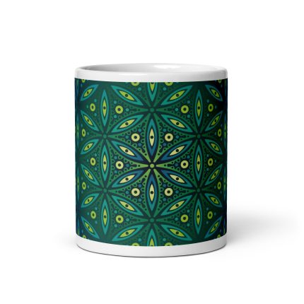 White glossy mug - Lush Suva Daydream