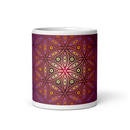 White glossy mug - Lively Savusavu Dance-floor