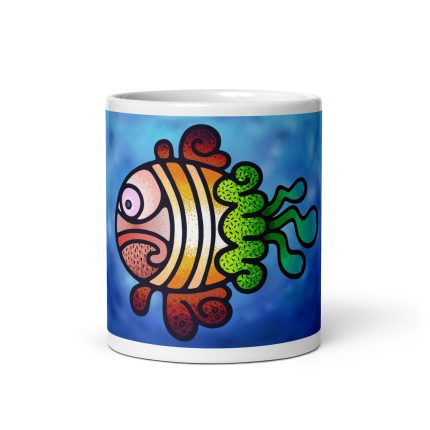 White glossy mug - Cedric