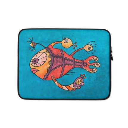 Laptop Sleeve - Emily the Party Fish